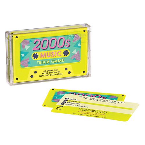 Ridley's Trivia Tapes™ 2000s Music Trivia Game