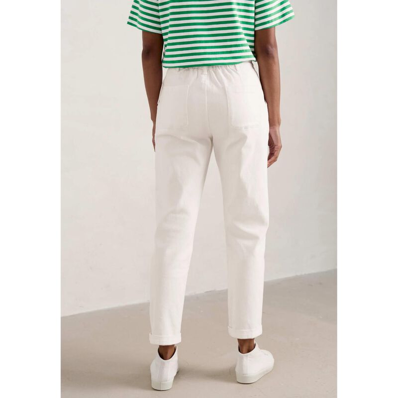 Seasalt Cornwall Waterdance Trouser Chalk image number 1