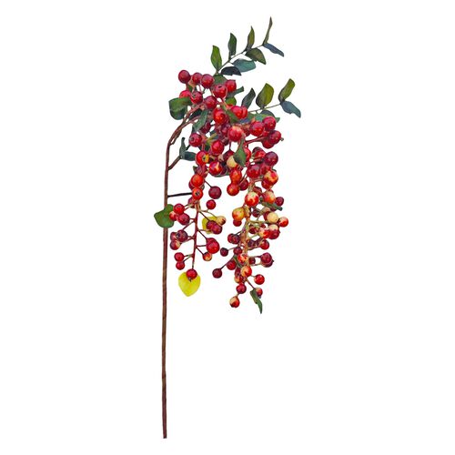 Native Hanging Berry Red 46cm