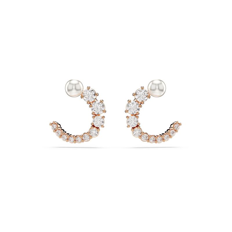 Swarovski Matrix Hoop Earrings image number 0
