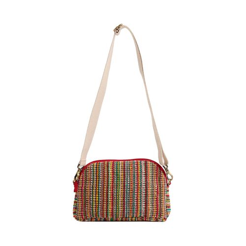 Seasalt Cornwall Flourish Cross Body Bag Symphorian Weave Multi