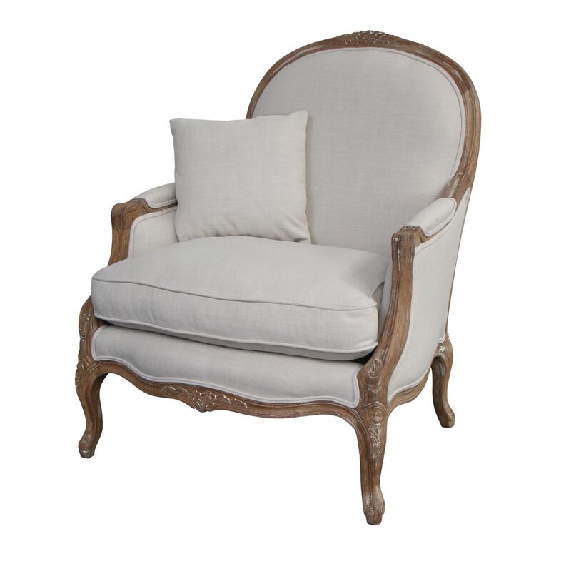 French Country Elenor Chair Natural Ballantynes Department Store