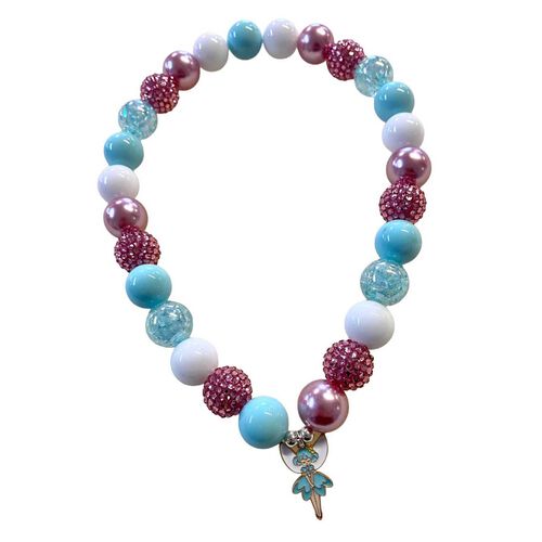 Bubblegum Bella Blue Fairy Necklace