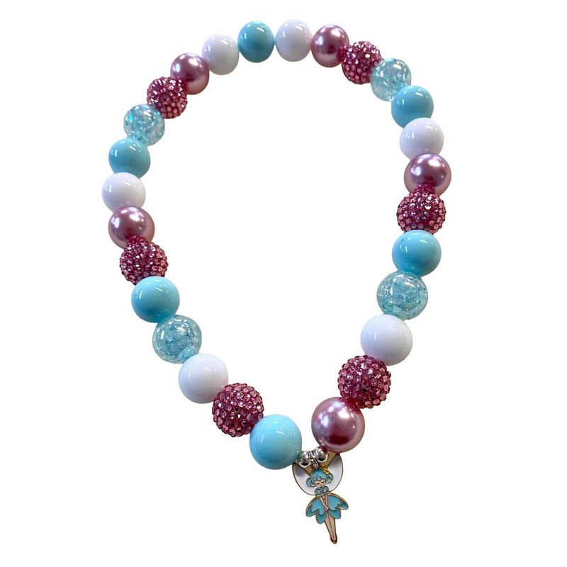 Bubblegum Bella Blue Fairy Necklace image number 0