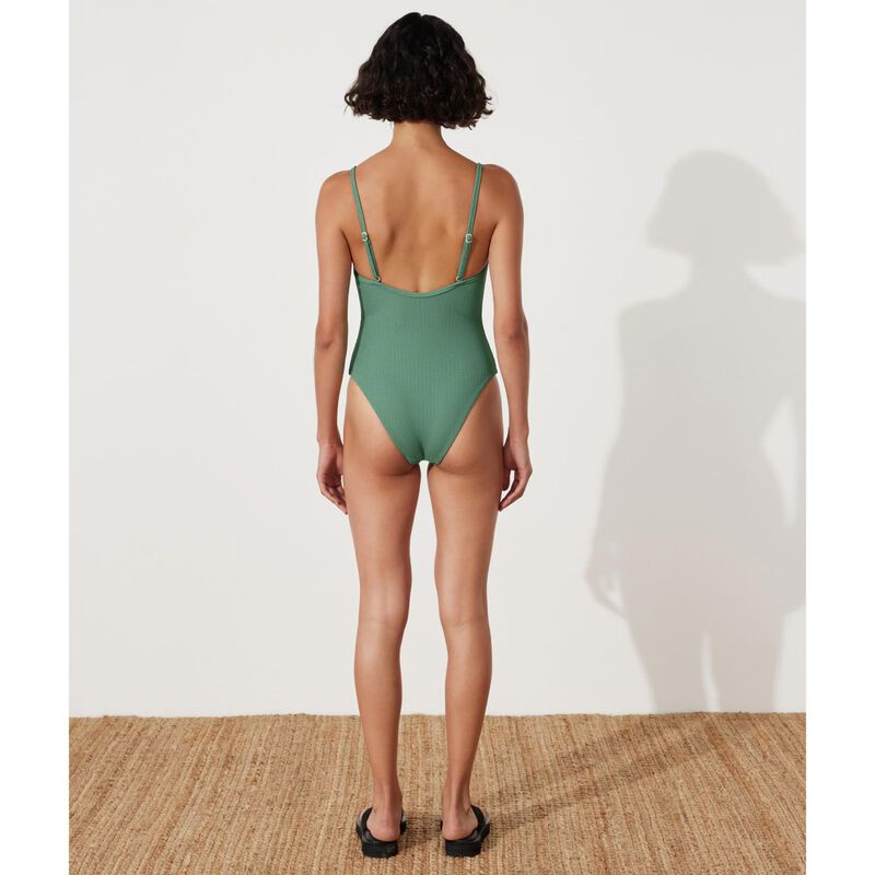Zulu & Zephyr Emerald Textured One Piece image number 1
