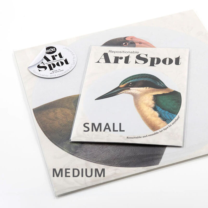 Hushed Green Kereru Art Spot Medium image number 1
