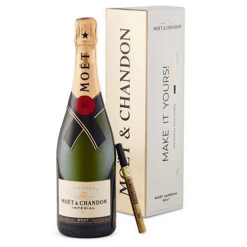Moet & Chandon With Personalised Gift Box 700ml