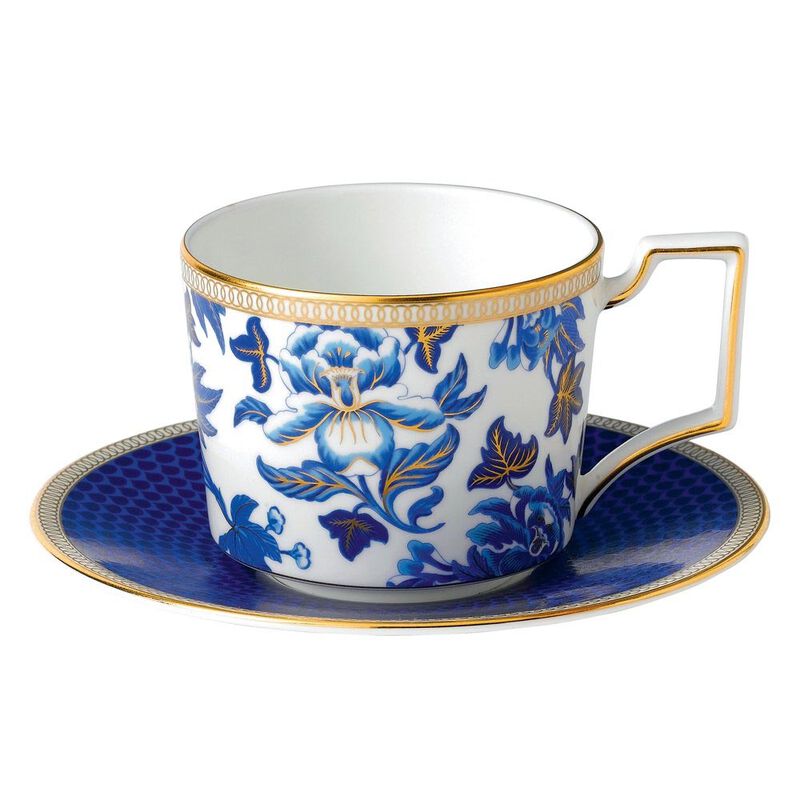 Wedgwood Hibiscus Teacup & Saucer image number 0