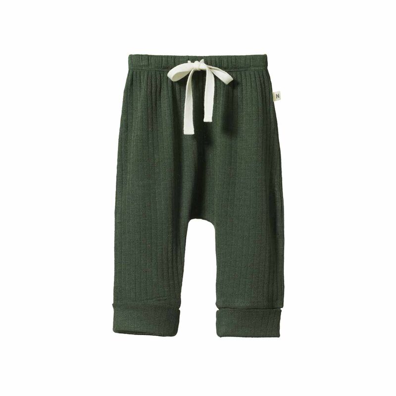 Nature Baby Merino Essential D/S Pants Pointelle image number 2