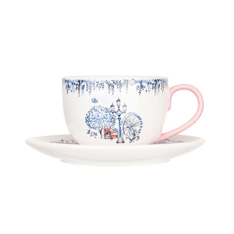 Cath Kidston London Tea Cup & Saucer image number 0