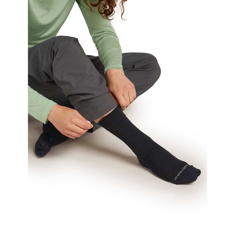 Icebreaker W Merino Hike+ Liner Crew image number 1