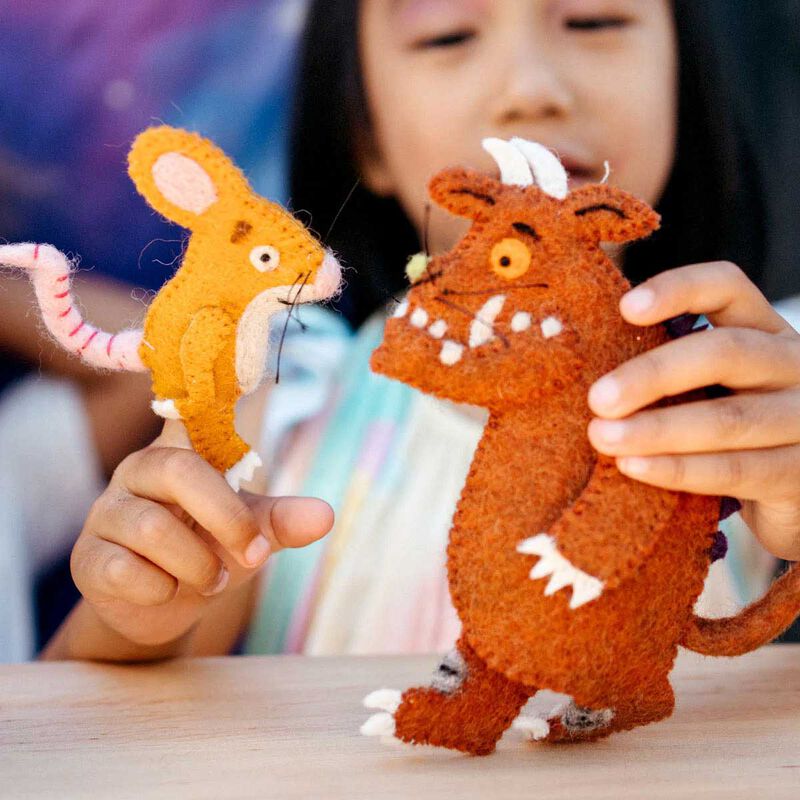 Tara Treasures The Gruffalo® Finger Puppets Set image number 1