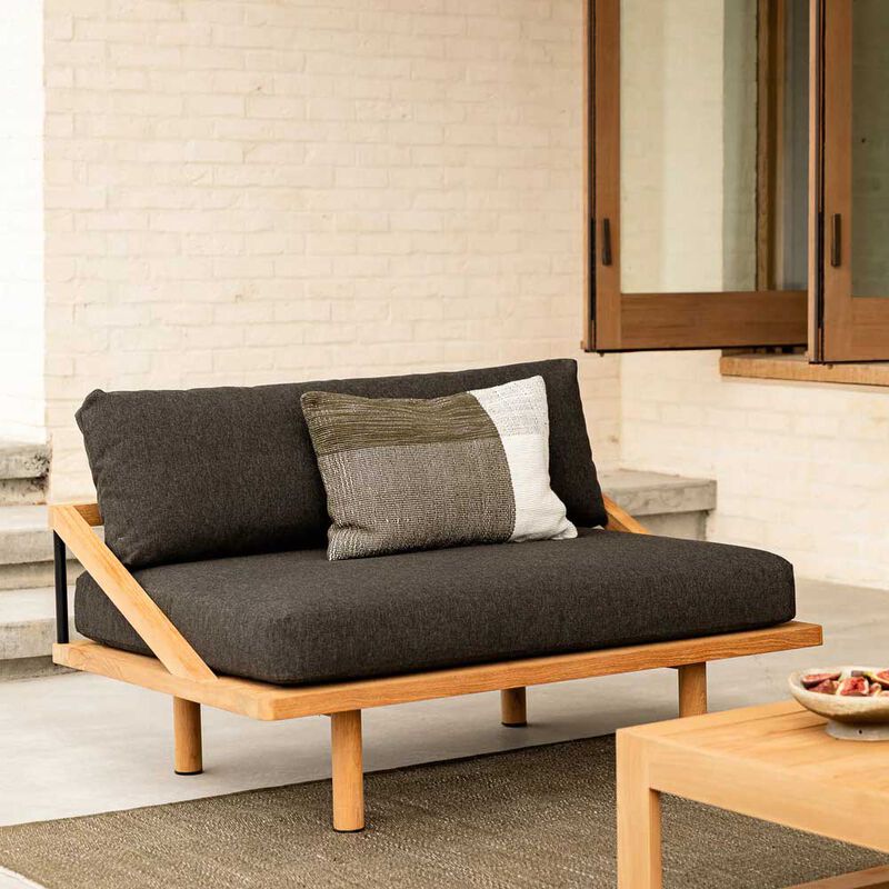 Baya Finn Cushion With Polyester Inner - Mangrove 40x60cm image number 1