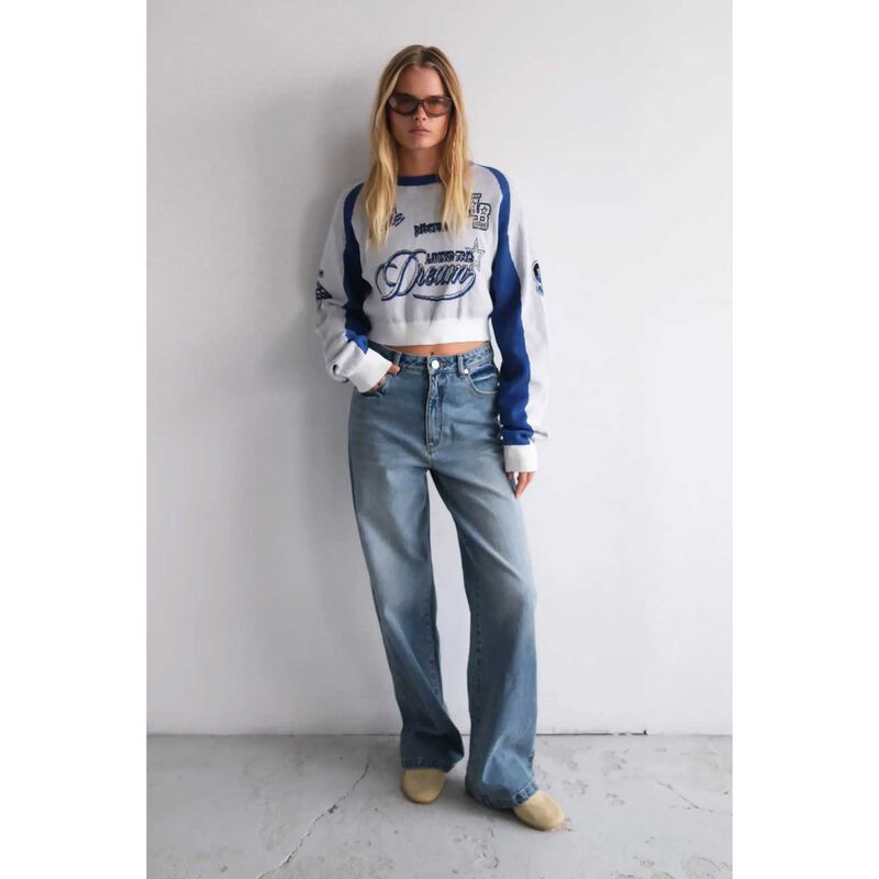 Abrand 94 Wide Selena Jeans image number 3