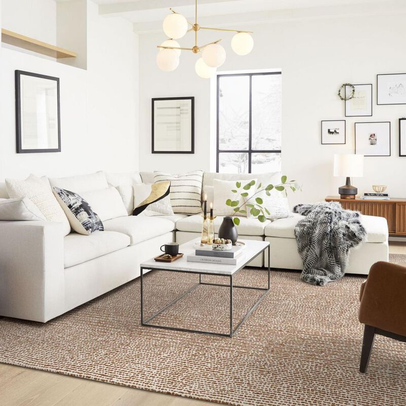 West Elm Striated Dots Rug 152x244cm image number 2