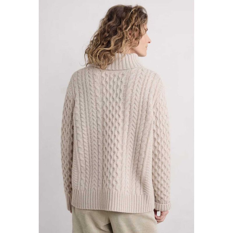 Seasalt Cornwall Pine Forest Jumper Aran image number 1