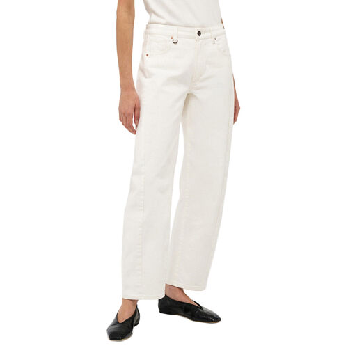Neuw Amber Barrel Fresh White Jeans
