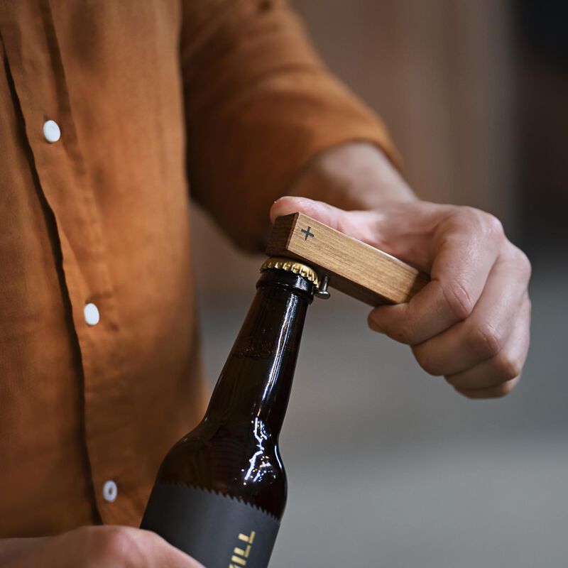Jude Raffills Design Wooden Bottle Opener image number 2