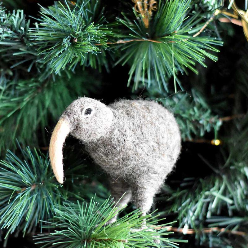 Gifted Hands Handmade Felted NZ Kiwi 120x110mm image number 1