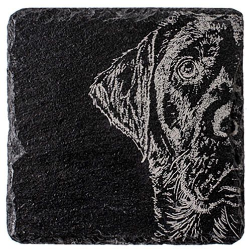Selbrae House Single Coaster - Labrador