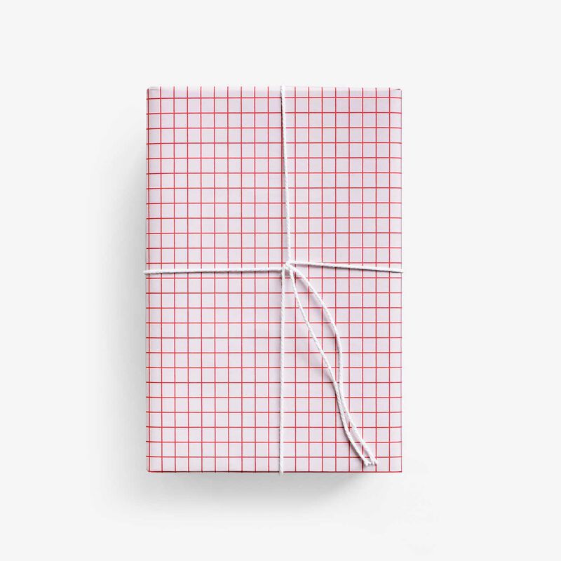 Lettuce Grid Wrapping Paper image number 1