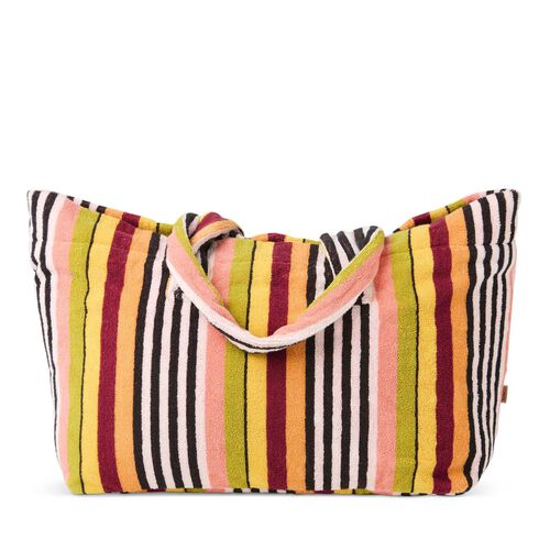 Kip&Co Casablanca Stripe Terry Oversized Beach Bag