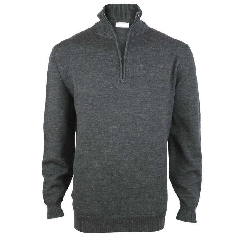 Silverdale 1/4 Zip Pullover (100% Pure Wool) image number 0
