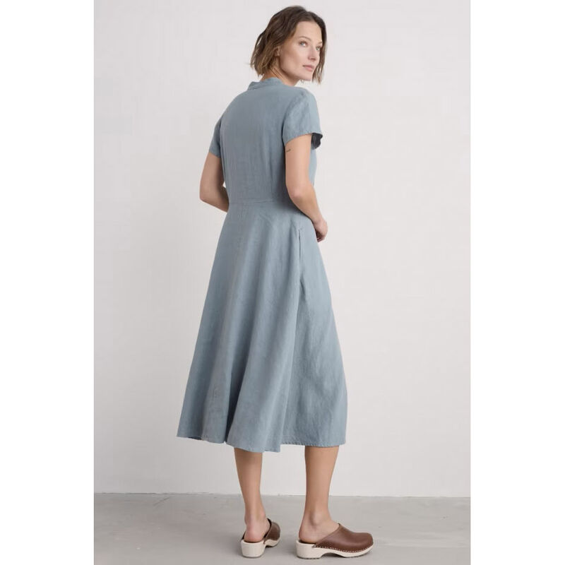 Seasalt Cornwall Carved Wood Dress Hail image number 1