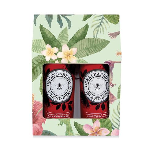 Great Barrier Island Bee Co Island Flowers Pohutukawa & Paw Paw Gift Pack