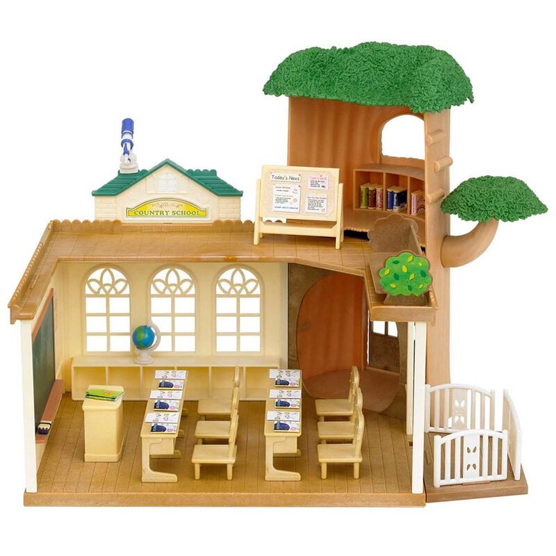 Sylvanian Families Country Tree School image number 1