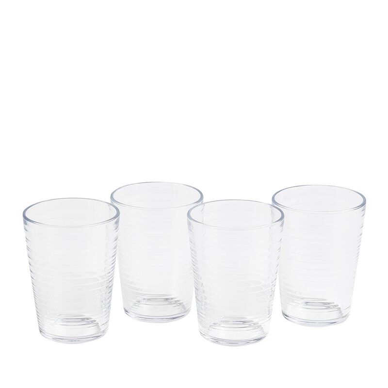 Royal Doulton Gordon Ramsay Maze Glass Hiball Clear Set of 4 image number 0