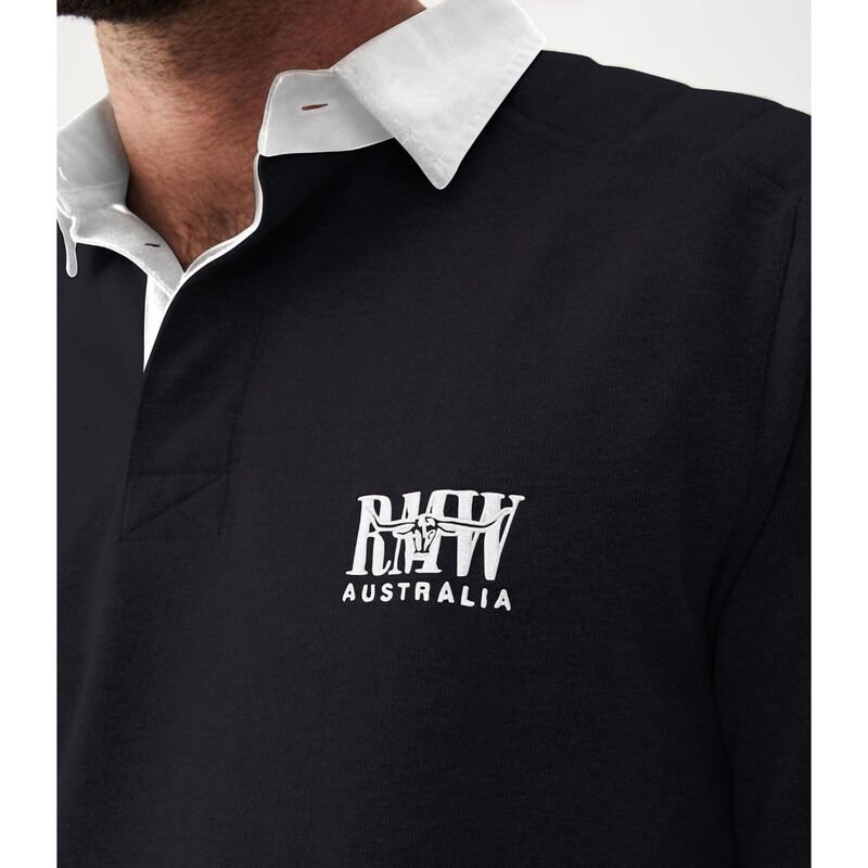 R.M. Williams Padded Rugby L/S Polo image number 2