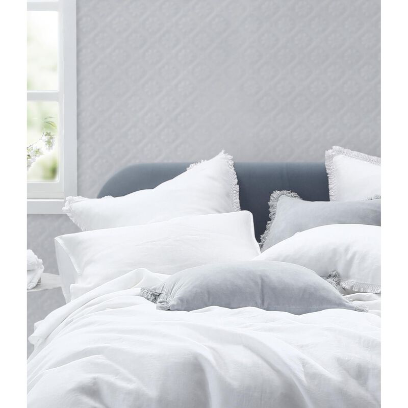 MM Linen Laundered Linen Pillowcover Set image number 2