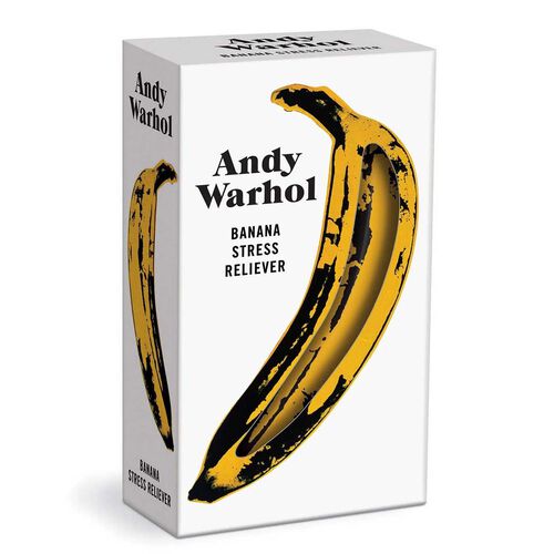 Galison Andy Warhol Banana Stress Reliever