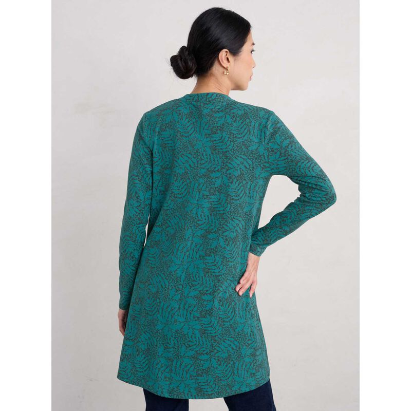 Seasalt Cornwall Molevenny Tunic Frosted Leaves Tehidy image number 1