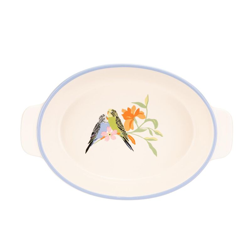 Cath Kidston Painted Table Ceramic Oval Roasting Dish 28cm image number 2