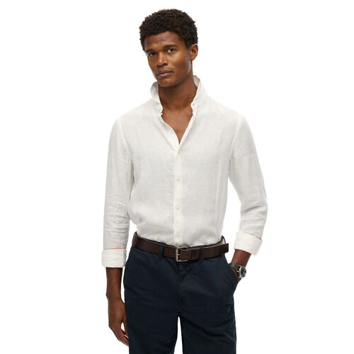 Superdry Vacation L/S Linen Shirt