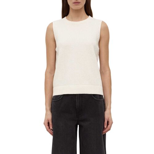 Assembly Label Palma Knit Vest Cream