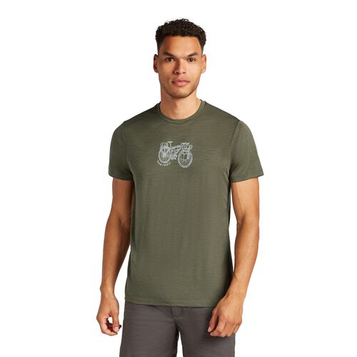 Icebreaker M Merino 150 Tech Lite SS Tee Adventure Ride