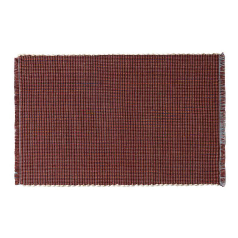 Citt&agrave; Albers Striped Placemat Cherry/Powder Blue 45.5x30cm image number 0