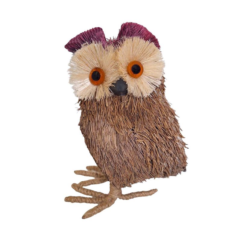 Natural Owl Large 6.5" image number 0