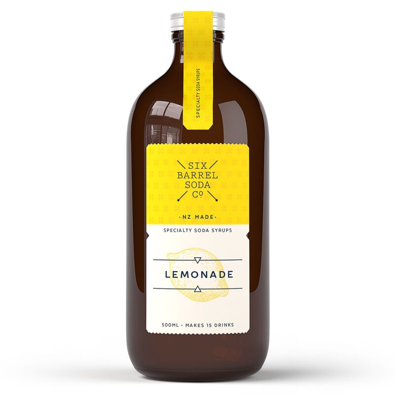 Six Barrel Soda 500ml - Lemonade image number 0