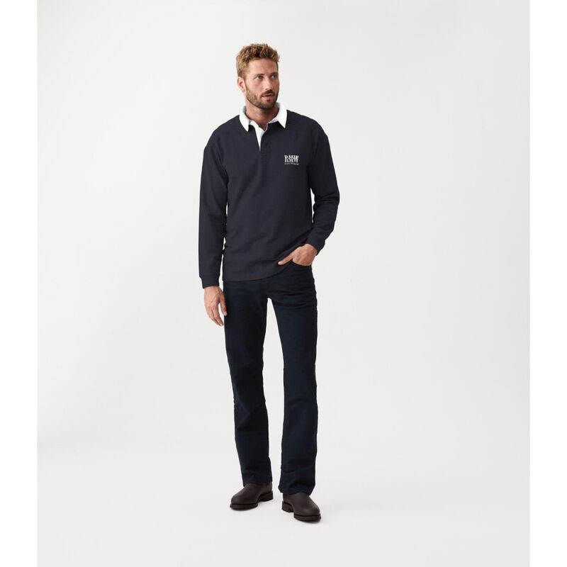 R.M. Williams Padded Rugby L/S Polo image number 3