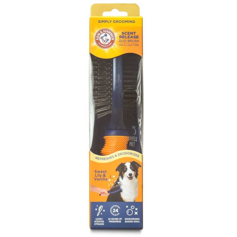 Arm & Hammer: Simply Calm Pin/Bristle Duo Brush - Sweet Lily & Vanilla image number 2