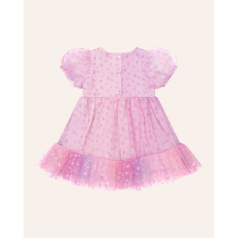 Huxbaby Bunny Gem Puff Sleeve Party Dress 3-5Y image number 1