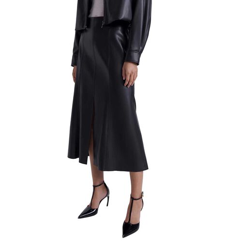 SABA Viv Vegan Panel Midi Skirt