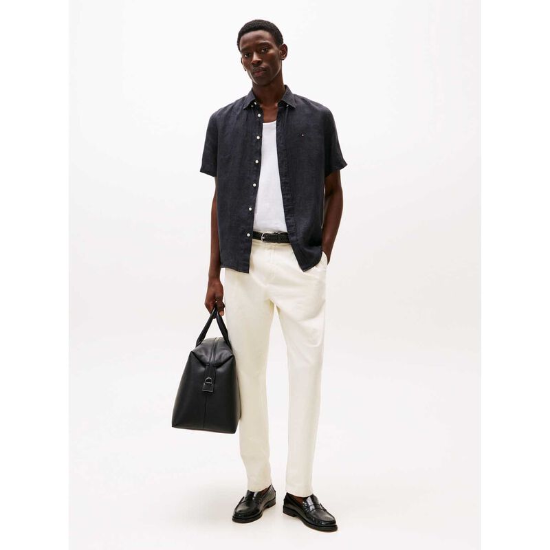 Tommy Hilfiger Washed Pure Linen Shirt image number 3