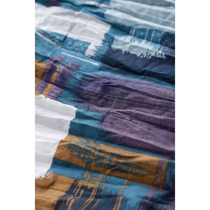 Seasalt Cornwall Larissa Shirt Stitched Abstract Starling image number 2