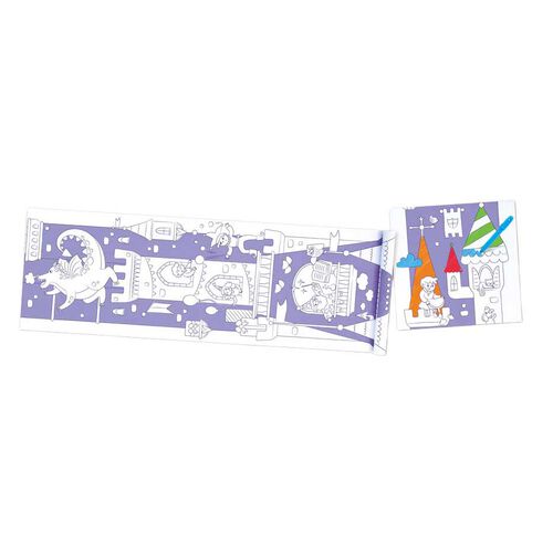 Hape Drawing Paper Roll Fantasy Castle Vertical