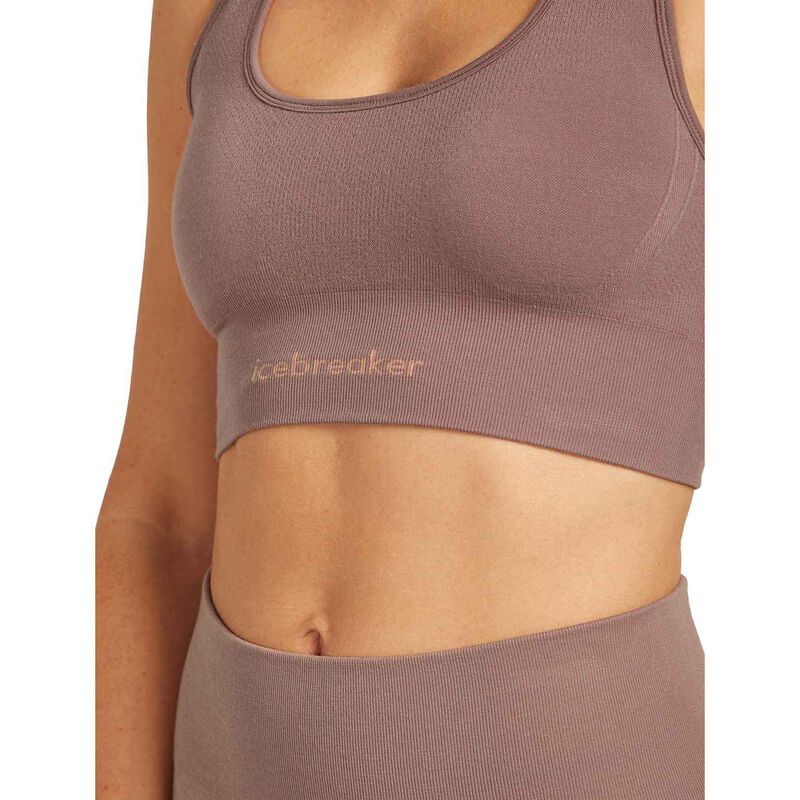 Icebreaker Womens Merino Seamless Active Bra image number 10